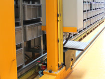 Automated Storage/ Retrieval System in a document warehouse